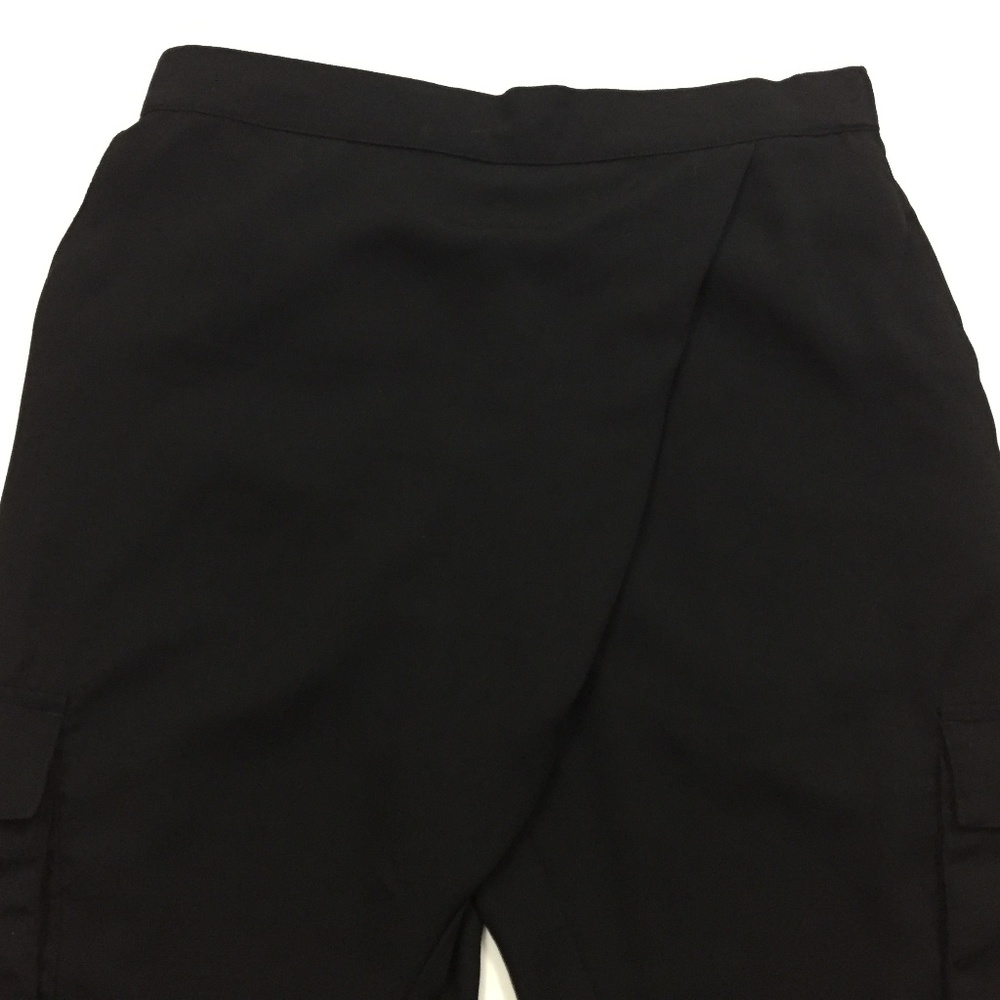 SILENCE+NOISE Front overlay Cargo Harem Crop Pants - Picture 3 of 8
